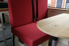 Dinette bankkussens voor zelfbouw-camper