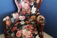 bloemen stoel